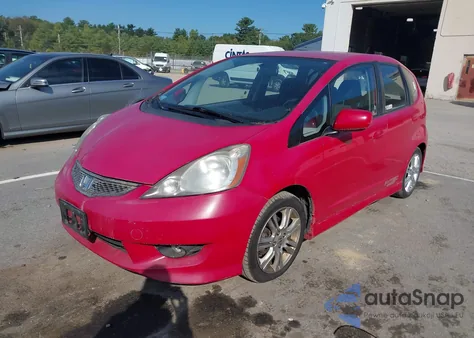 2010 Honda Fit Sport из США, поврежденный, VIN JHMGE8H40AC003243